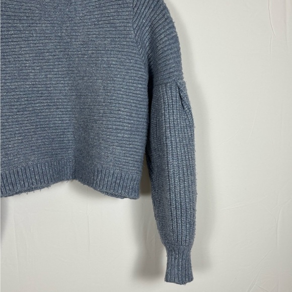 Zara Light Blue Wool Sweater- L - Picture 11 of 14